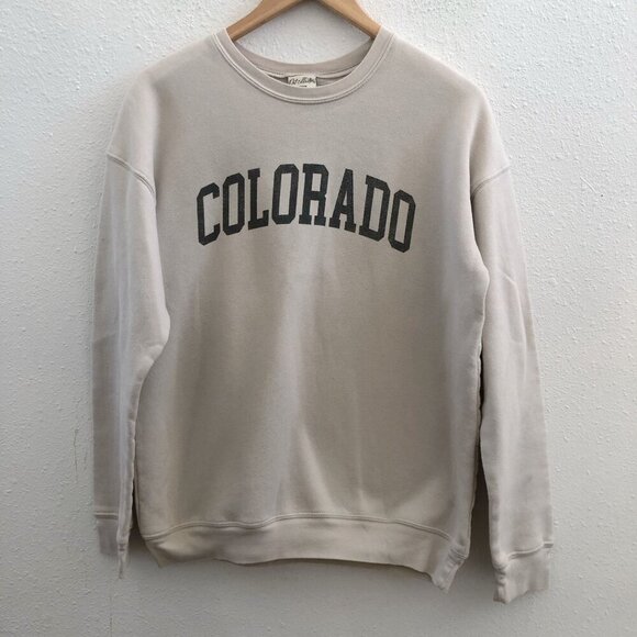 OAT COLLECTIVE Crew Neck Long Sleeve Sweatshirt Size Medium - Picture 1 of 8